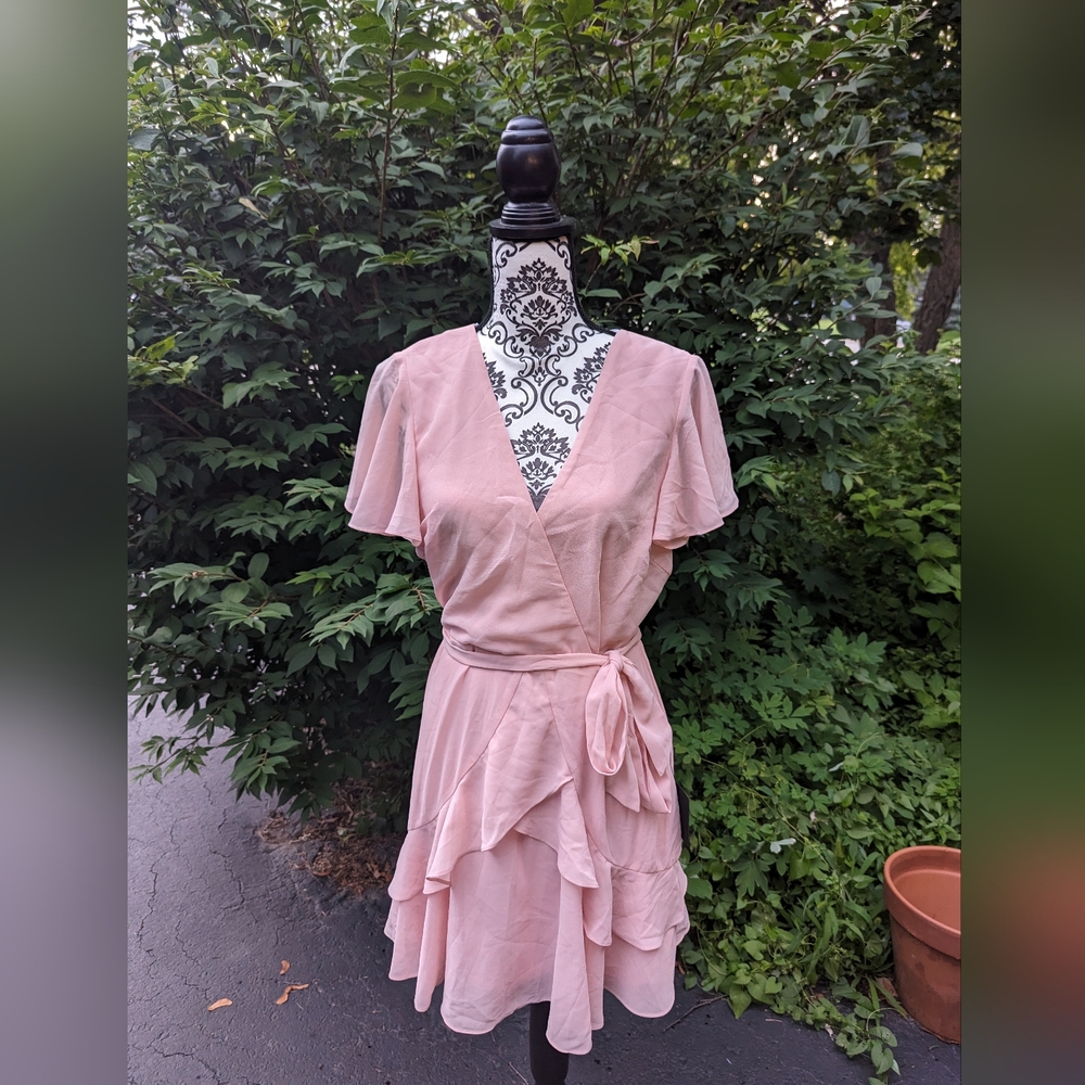 Lula's Sweet Like You Blush dress Size medium